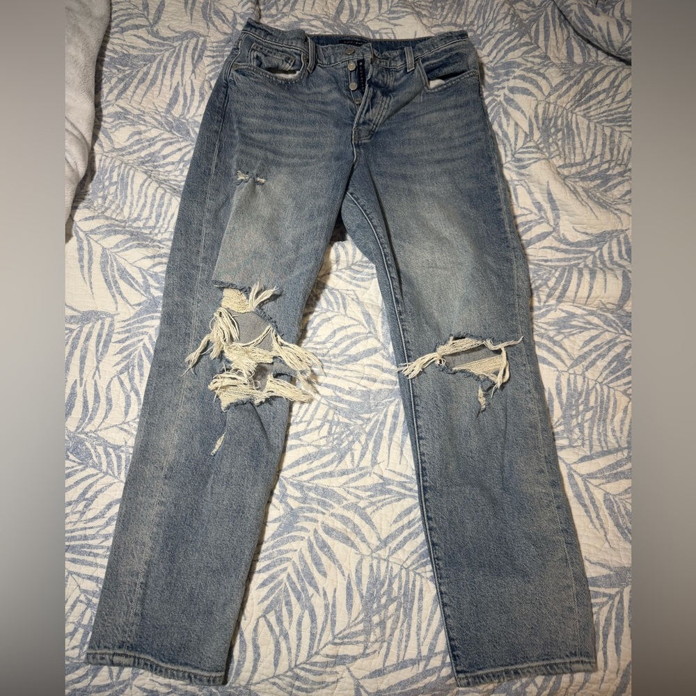 Lucky Brand Light Blue Distressed Women's Jeans